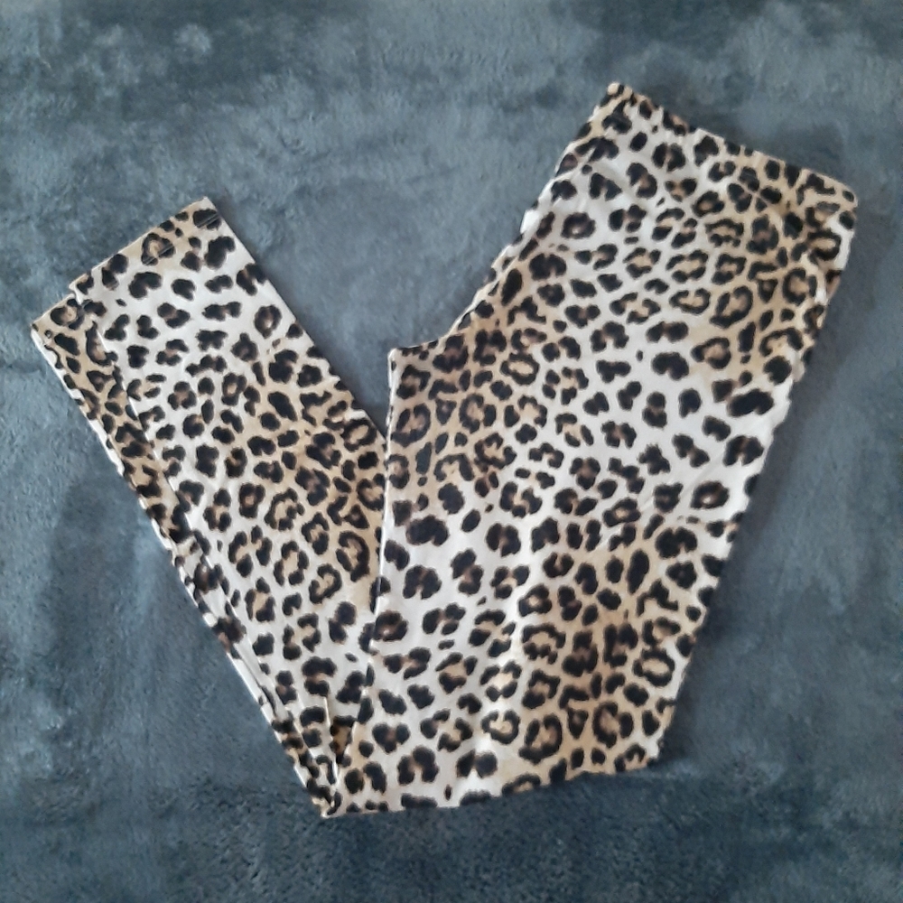 Arizona Leggings,Cheetah Print, Size L